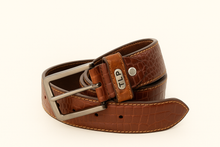 Load image into Gallery viewer, Men Brown Casual Belt