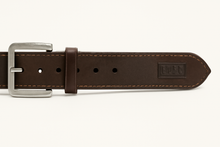 Load image into Gallery viewer, Men’s Brown Genuine Leather Casual Belt