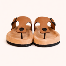 Load image into Gallery viewer, Birkenstock Sponge Doctor Slipper – Brown Leather (Top)
