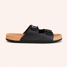 Load image into Gallery viewer, Birkenstock Sponge Doctor Slipper – Black Leather (Top)

