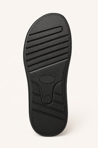Men Black Slipper