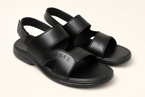 Men Black Casual Sandals