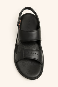 Men Black Casual Sandals