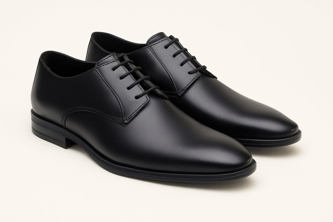 Men Black Party Lace Up
