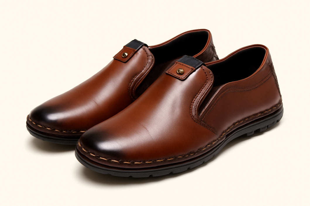 Men Brown Casual Loafers