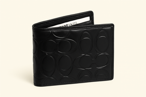 Genuine Leather Wallet – Brown, Black & Blue