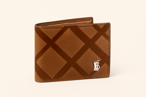 Genuine Leather Wallet – Brown & Black