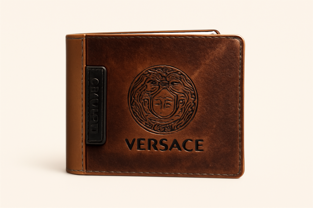 Genuine Leather Wallet – Brown