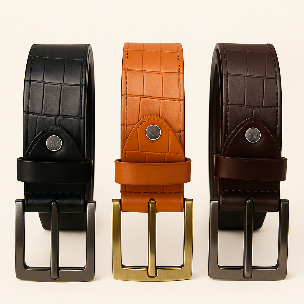 Men’s Genuine Leather Casual Belt