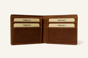 Genuine Leather Wallet – Brown